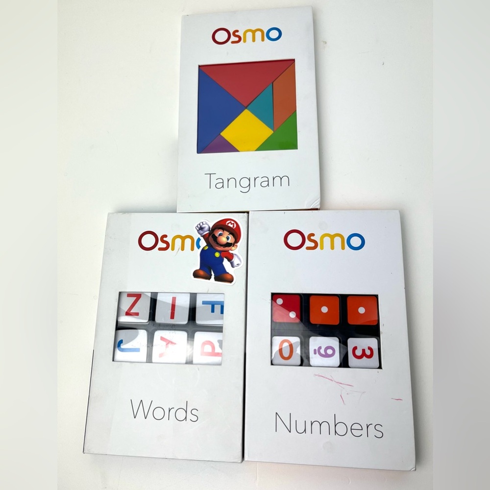 Osmo Learning Bundle Coding, Monster, Words, Numbers, Tangram Sets - Picture 2 of 11